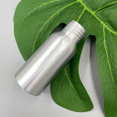 Prevent leakage Silver Aluminium Bottle 50ml 35*85mm Neck 24mm Customized Color