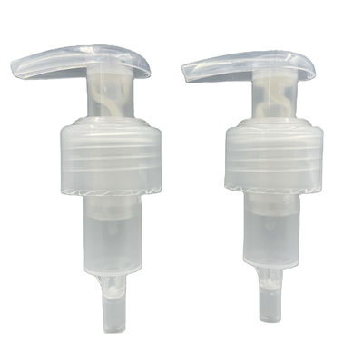 24/410 28/410 Ribbed And Smooth Closure Recyclable Dispenser No metal Contact All Plastic Lotion Pump