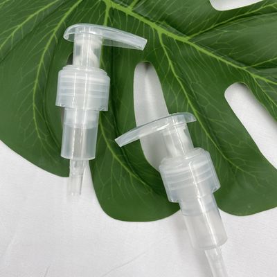 24/410 28/410 Ribbed And Smooth Closure Recyclable Dispenser No metal Contact All Plastic Lotion Pump