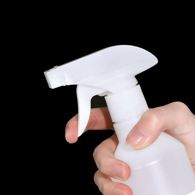 White Plastic Trigger Sprayer Pump Bottle Tops 0.11ml Dosage 28/400 28/410