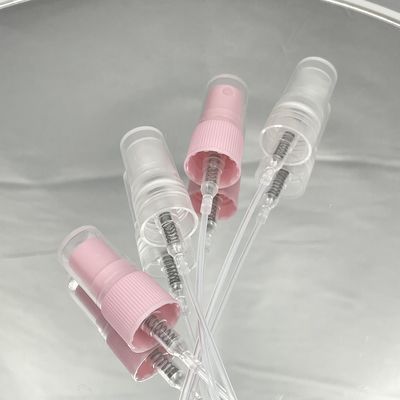 13/410 Closure Perfume Mini Mist Sprayer PP Ribbed Screw On Customized Color