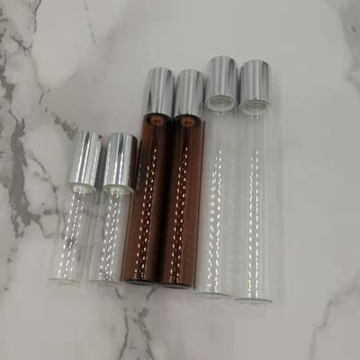 5ml 10ml 15ml Empty Glass Roll On Bottles 304 Stainless Steel Ball