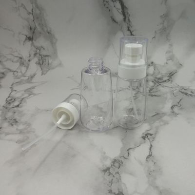 Luxury Clear Empty Upg 30ml Petg Bottle Ultra Fine Sprayer White