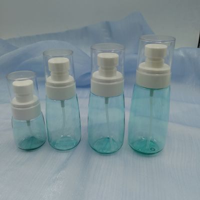Personal Care Transparent Blue 60ml Petg Bottle Ultra Fine Sprayer