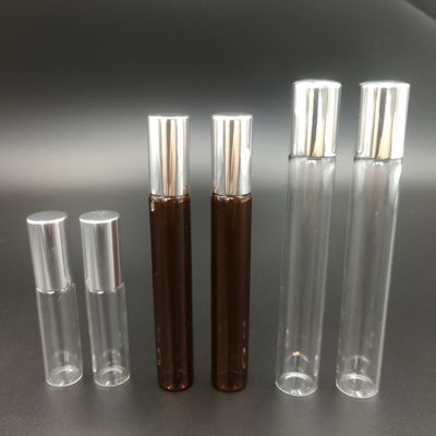 5ml 10ml 15ml Empty Glass Roll On Bottles 304 Stainless Steel Ball