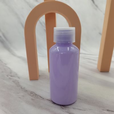 Travel Set Series Skincare 75ml Pet Pump Bottle Pink Purple Light Green Light Blue