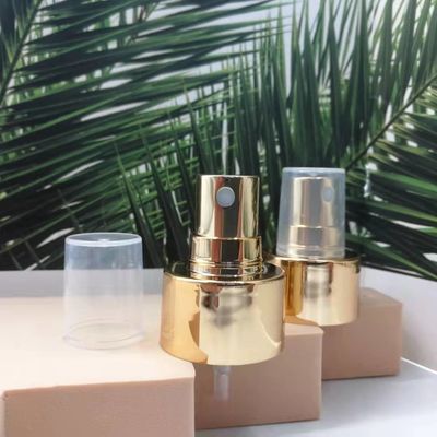 Bright Gold Metallized Perfume 28/410 Mist Spray Pump