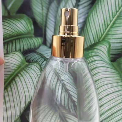 Bright Gold Metallized Perfume 28/410 Mist Spray Pump