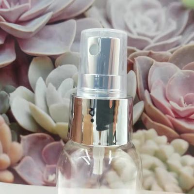 Shiny Silver Plating Closure Fine Mist Sprayer Pump 24/410 For Perfume