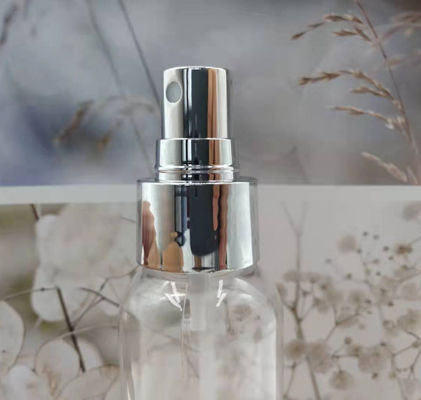 Shiny Silver Plating Closure Fine Mist Sprayer Pump 24/410 For Perfume