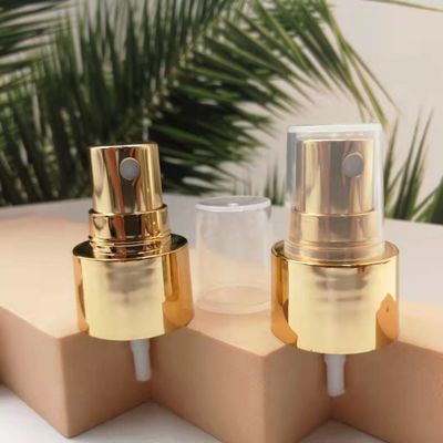 Plating Rose Gold Closure 24/410 Perfume Spray Pump Aluminum Actuator 304 Spring