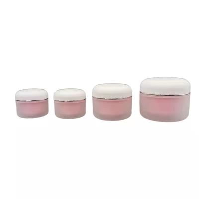 Round Pp Double Cosmetic 100g Cream Jar For Skin Care Moisturizer
