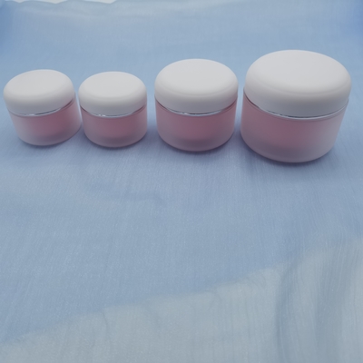 Round Pp Double Cosmetic 100g Cream Jar For Skin Care Moisturizer