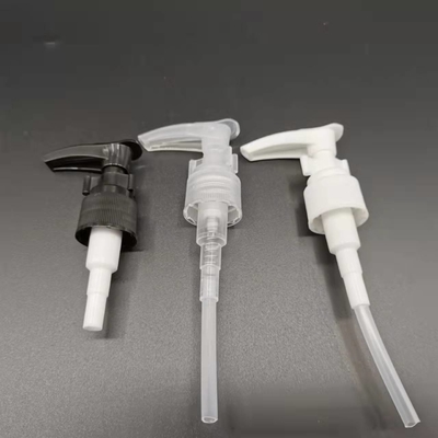 Discharge Rate 0.7cc 20 / 410 Lotion Pump Replacement With Clip Black Color