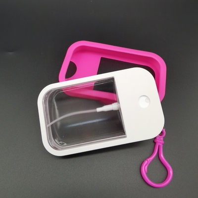 45ml Diameter 58*17 Credit Card Sprayer Height 101 Petg Bottle With Silicone Sleeve