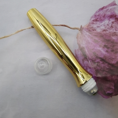 15ml Eye Cream Bottle Roll On One Ball 304 Stainless Steel Gold Color