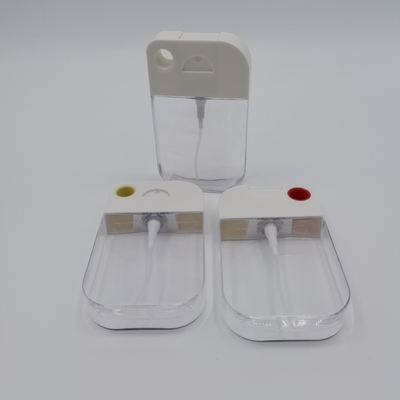 38ml Plastic Spray Bottle Petg Clear Color Diameter 54*16 Rectangle Shape