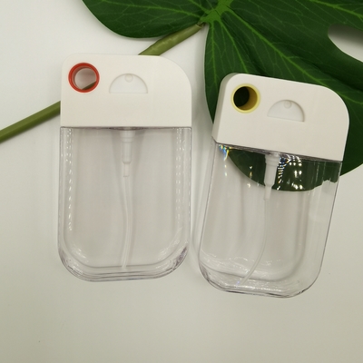 38ml Plastic Spray Bottle Petg Clear Color Diameter 54*16 Rectangle Shape