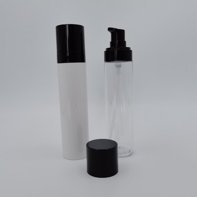 Clear Slim Type 80ml Lotion Petg Pump Bottle For Personal Care