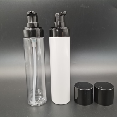 Clear Slim Type 80ml Lotion Petg Pump Bottle For Personal Care