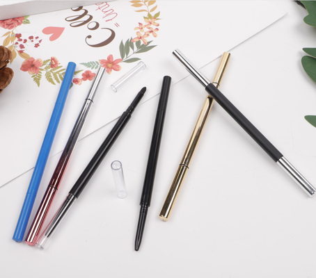 Empty Eyebrow pencil Slim Style Make - Up Tools Eyebrow Powder Cotton Brush ABS Material