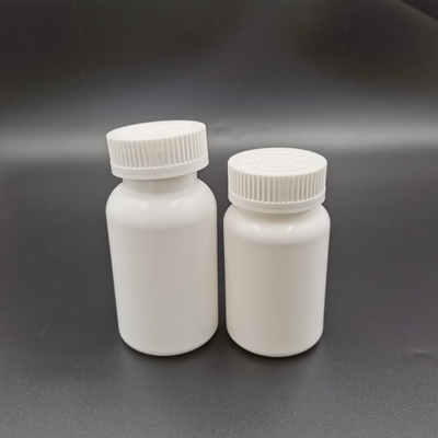 120cc White Hdpe Bottle Children Proof Cap Push Down And Turn To Open