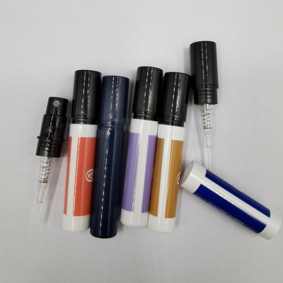 3ml 5ml Small Plastic Spray Bottles Fragrance 0.11oz 0.17oz Snap On