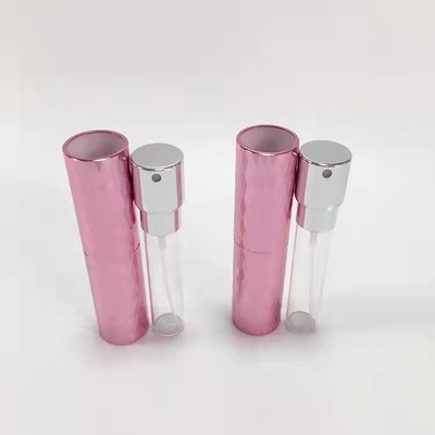 8ML Aluminum Cover Customized Design Luxury Refillable Perfume Spray Glass Bottle