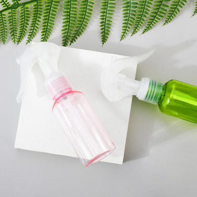 Transparent Bottle Plastic Trigger Sprayer Pump 24/410 28/410 0.35ml With Lock