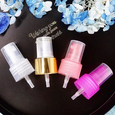 Portable Bottle Fine Mist Sprayer Pump 24/410 Smooth Closure 0.16ML Dosage SS316 Spring