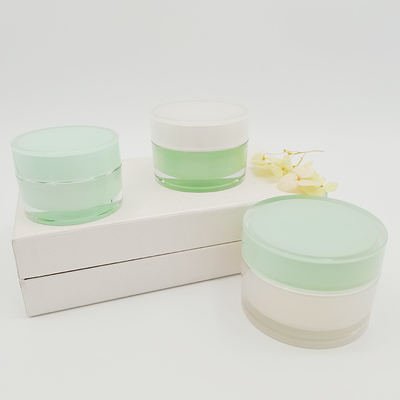 Cosmetic Jar 15g 30g 50g Round Empty Acrylic Cream Jar Face Cream For Skin Care