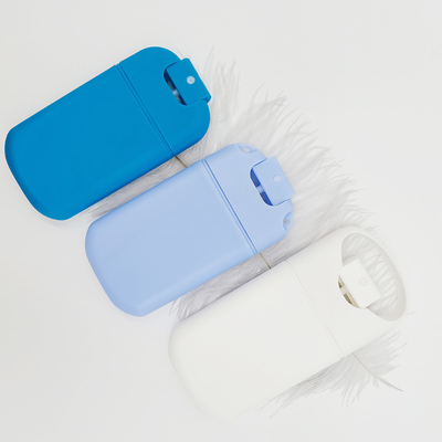 Refill Card Bottle Sprayer 20ml 30ml With Silicone Lanyard Round Shoulder Design Cap