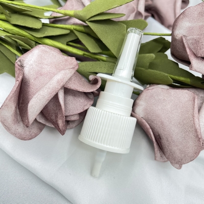 0.16ML Dosage 20mm Mist Sprayer Perfume PP Nasal Suction Pump 18/410 With Clear Cap